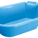 Baby Bath with 2 Integrated Soap Dishes