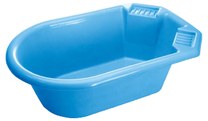 Baby Bath with 2 Integrated Soap Dishes
