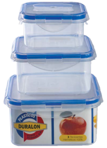 Square Storage Container 3-Set